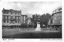 La statue Désiré Bancel (1897).