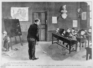 Caricature, extrait de "L'Assiette au Beurre".