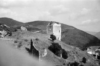 Roche-Saint-Secret-Béconne.- La tour d'Alençon et les abords.