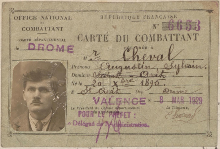 Cheval, Augustin Sylvain