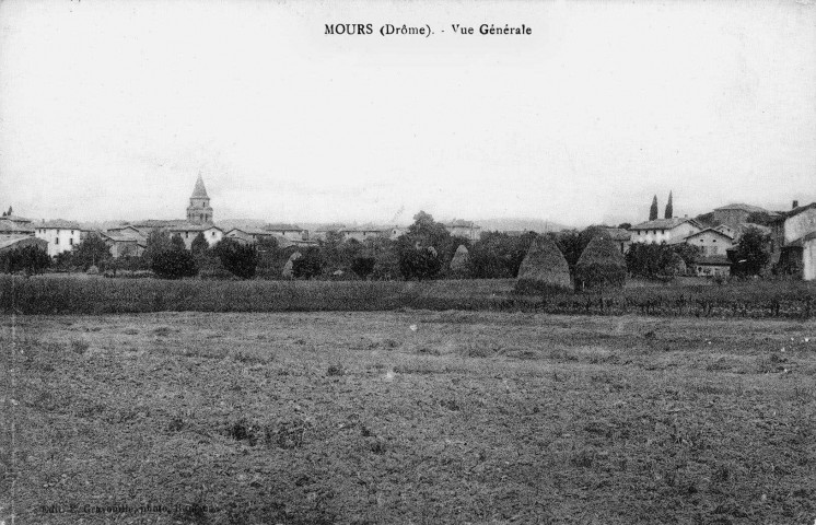 Vue générale du village.