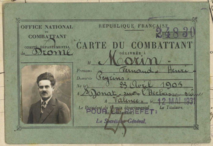 Morin, Fernand Henri