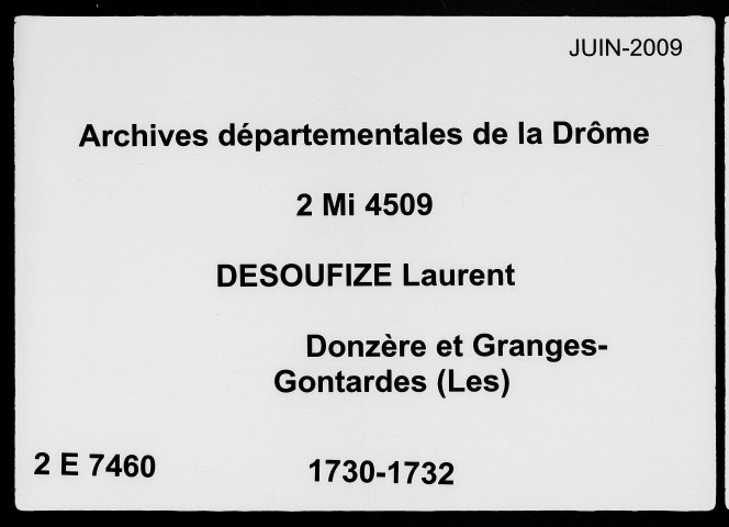 28 décembre 1730-22 septembre 1762