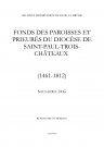 État des biens-fonds (1809) ; confrérie du Saint-Sacrement : titres de rentes de 1765, 1782 et de 1720, obligations de 1713 et 1791 ; délibération du conseil de fabrique (1812).