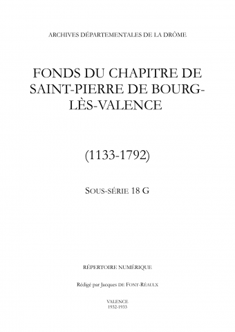 Échange entre Jean de Montmeyran et Louis Garnier d'une terre à Valence aux Blaches contre une autre au Bourg en genes (6 mai 1512).