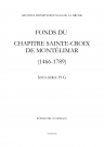Chapelle de Notre-Dame de la Rose, nomenclature des fondations en 1745.