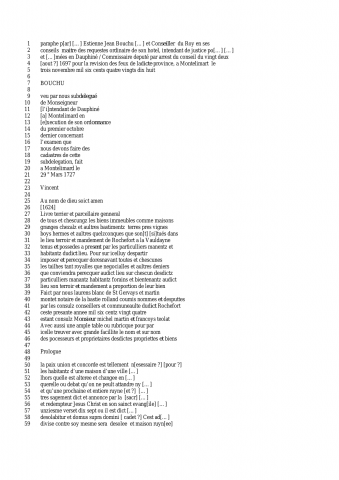 […] Estienne Jean Bouchu […] et Conseiller  du Roy en son